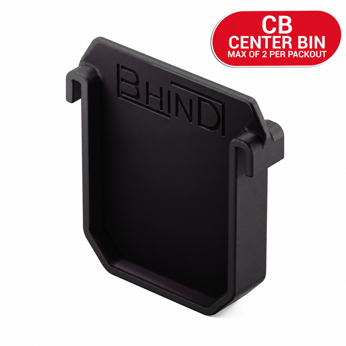 Black Center Bin divider for Milwaukee PACKOUT