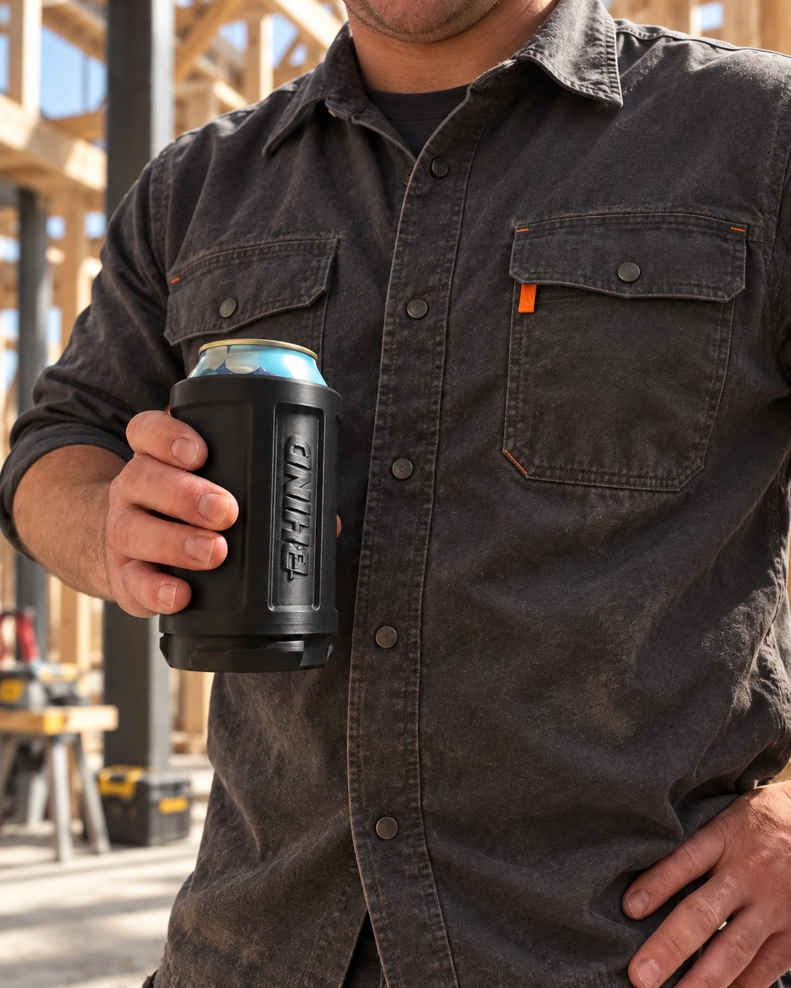 BHIND Can Holder Core holding a standard 66 mm beverage can