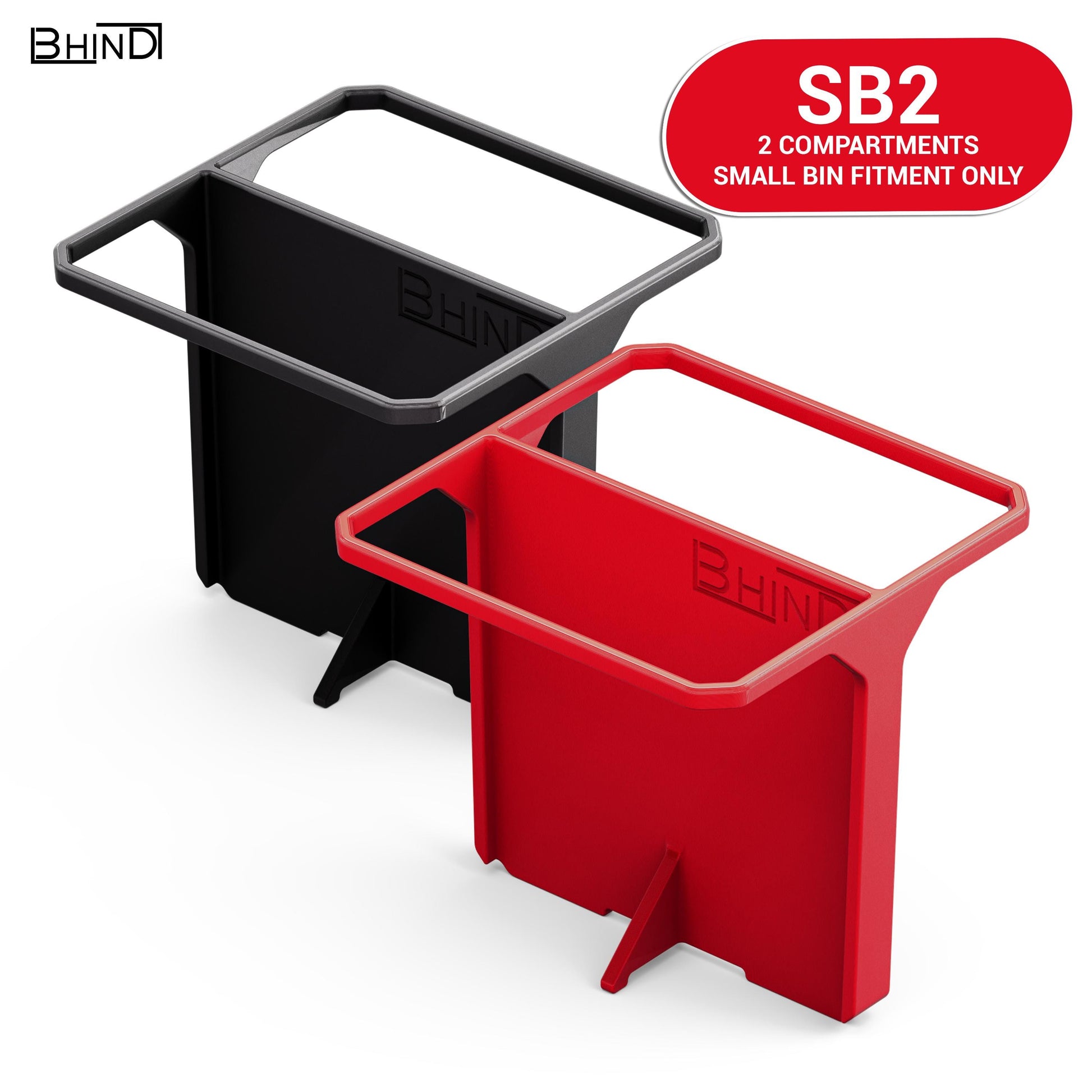 BHIND SB2 side bin divider for Milwaukee PACKOUT