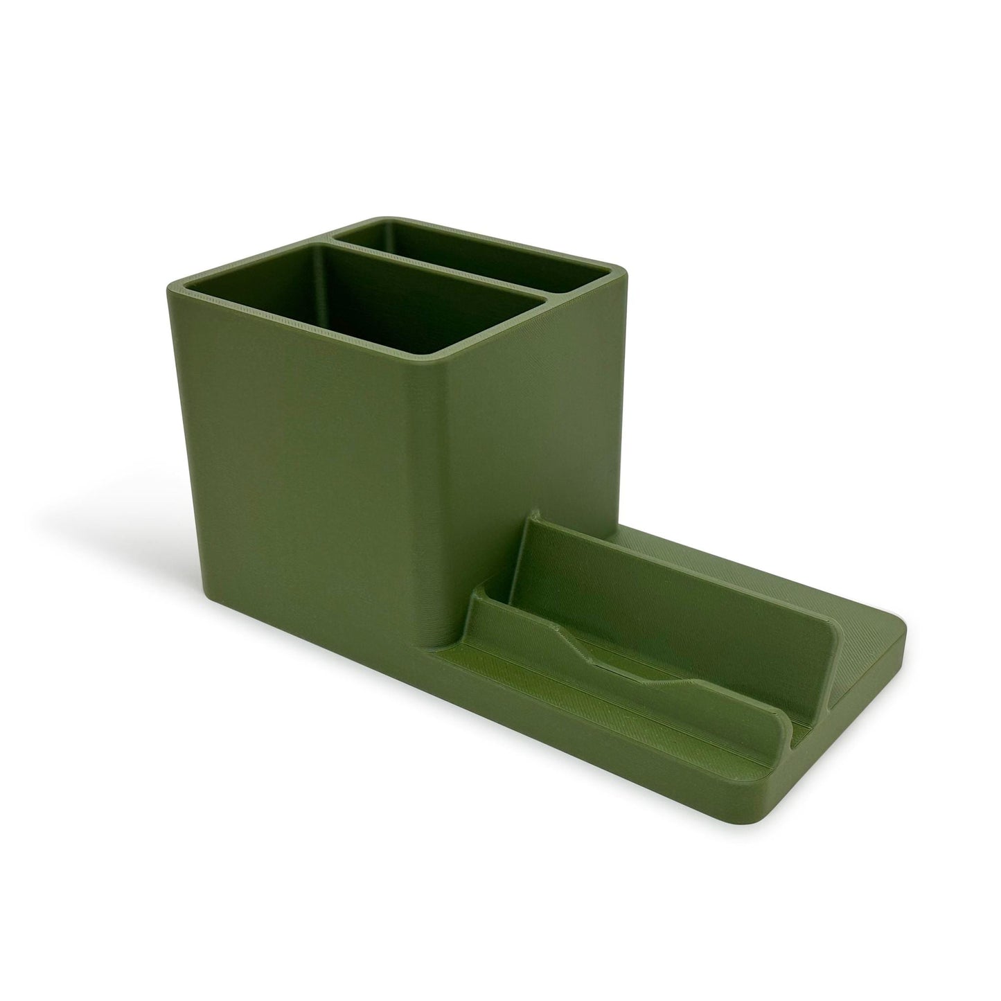 Green BHIND Nest phone stand and pen holder