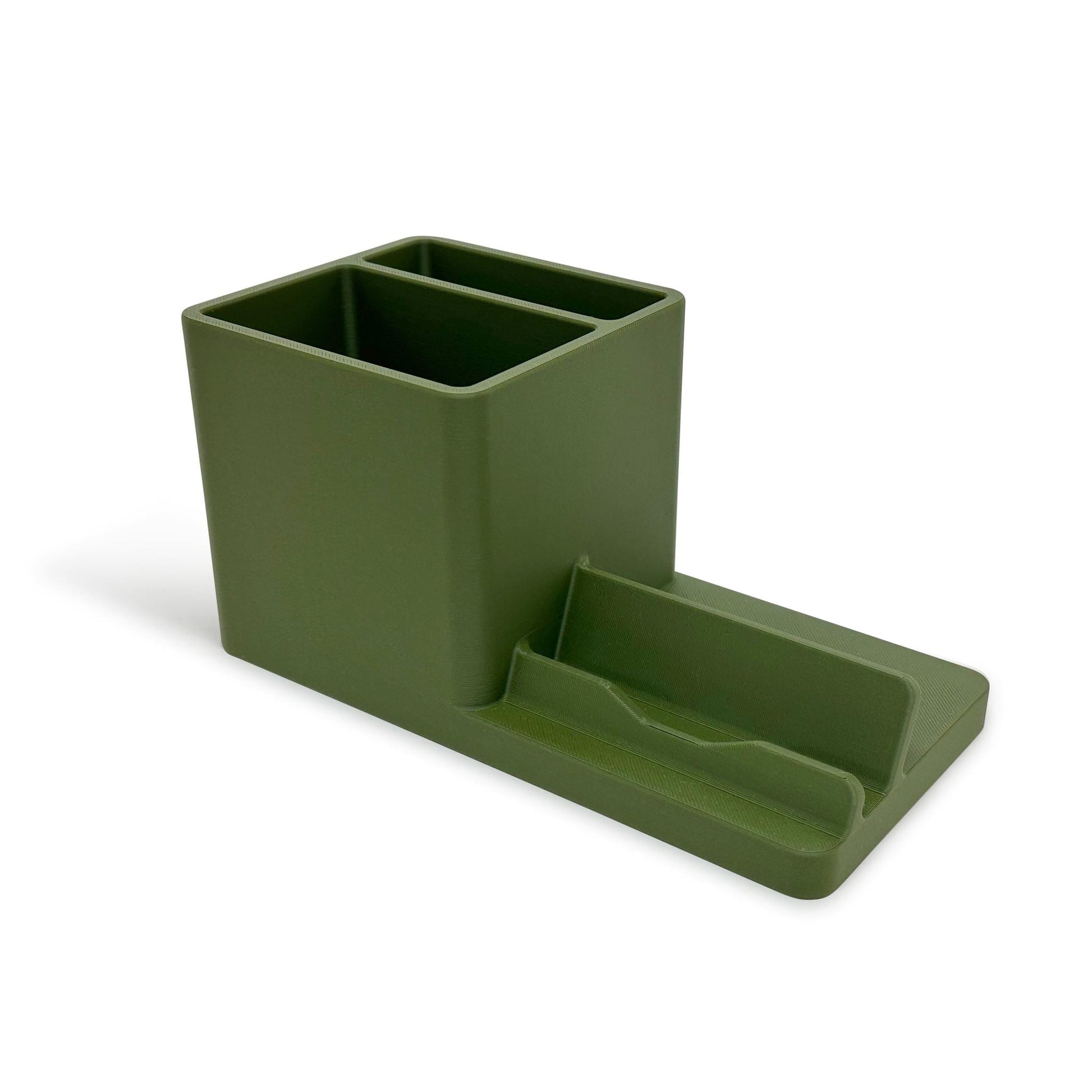 Green BHIND Nest phone stand and pen holder