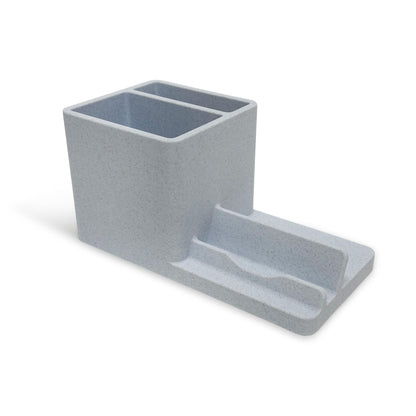 White marble BHIND Nest desk organizer