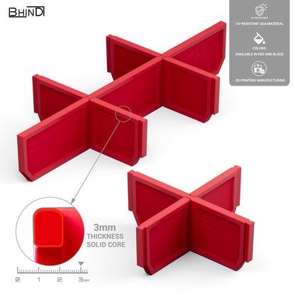 BHIND low profile small bin divider configurations