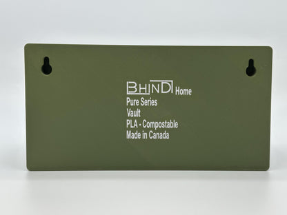 BHIND Vault rear wall-mounting details
