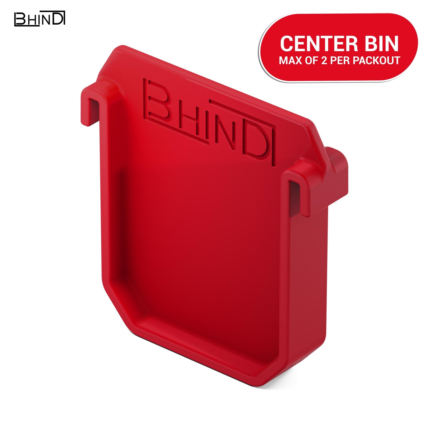 Red BHIND Center Bin Divider